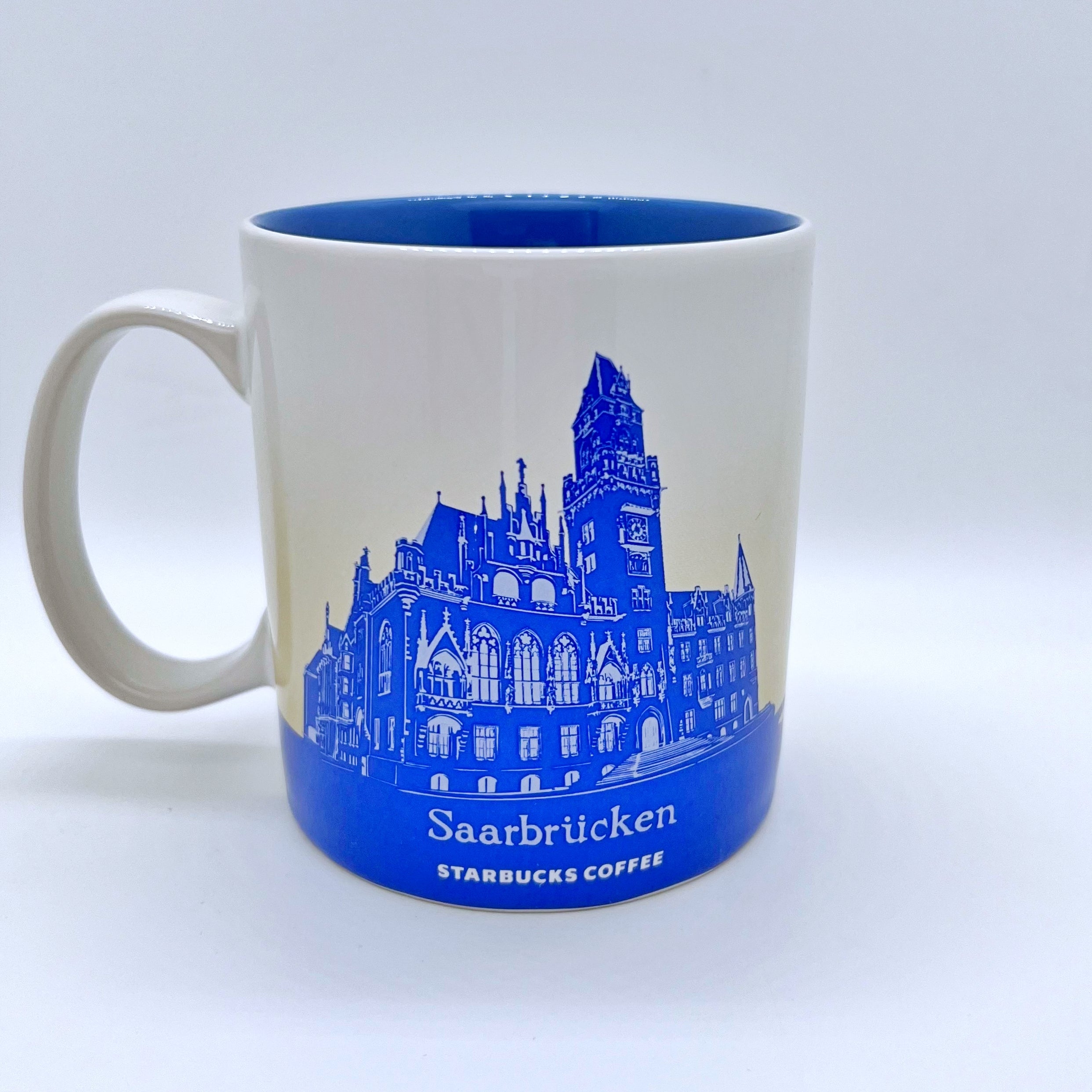 Saarbrücken Global Icon Mug Kaffee Tasse