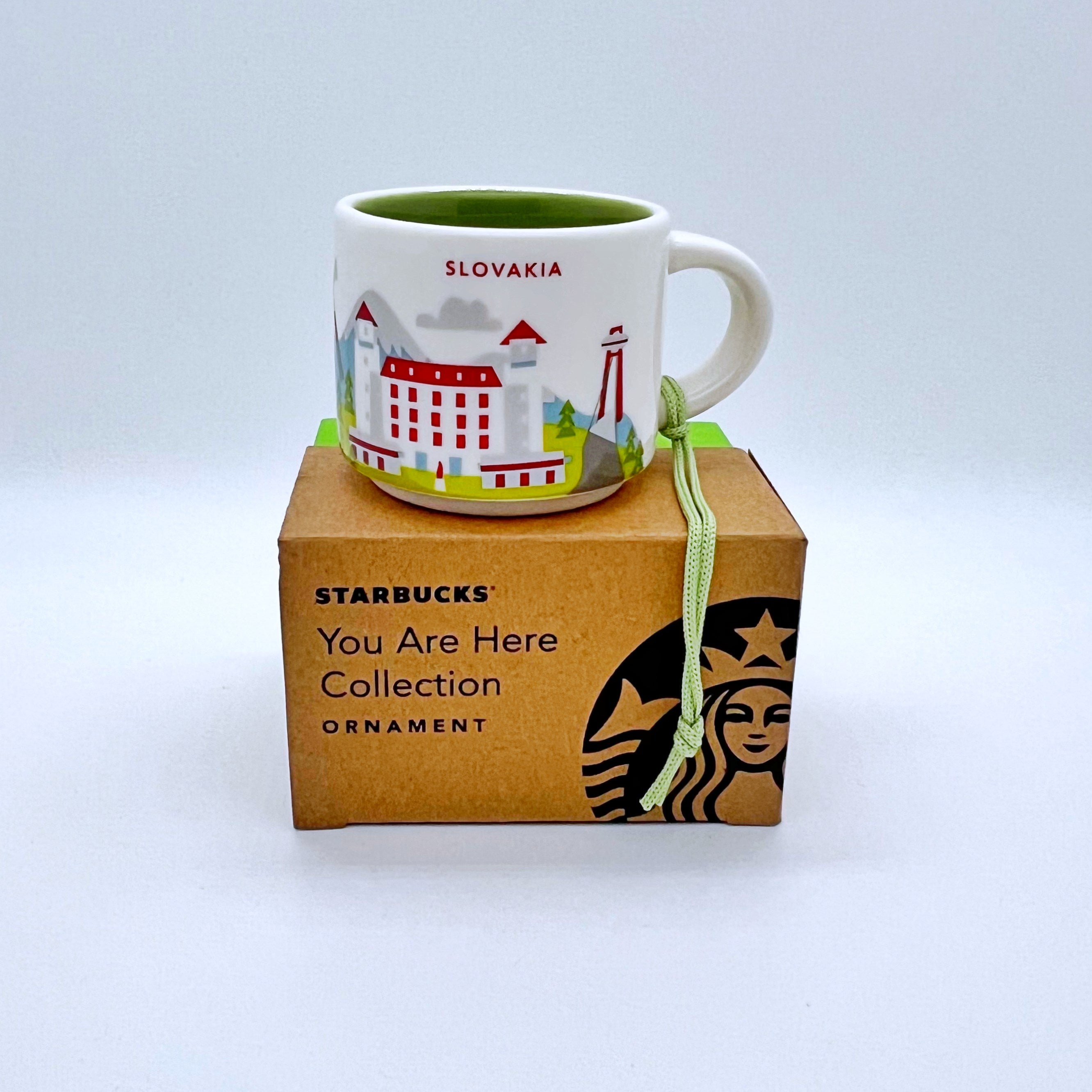 Slovakia Espresso Kaffeetasse Ornament