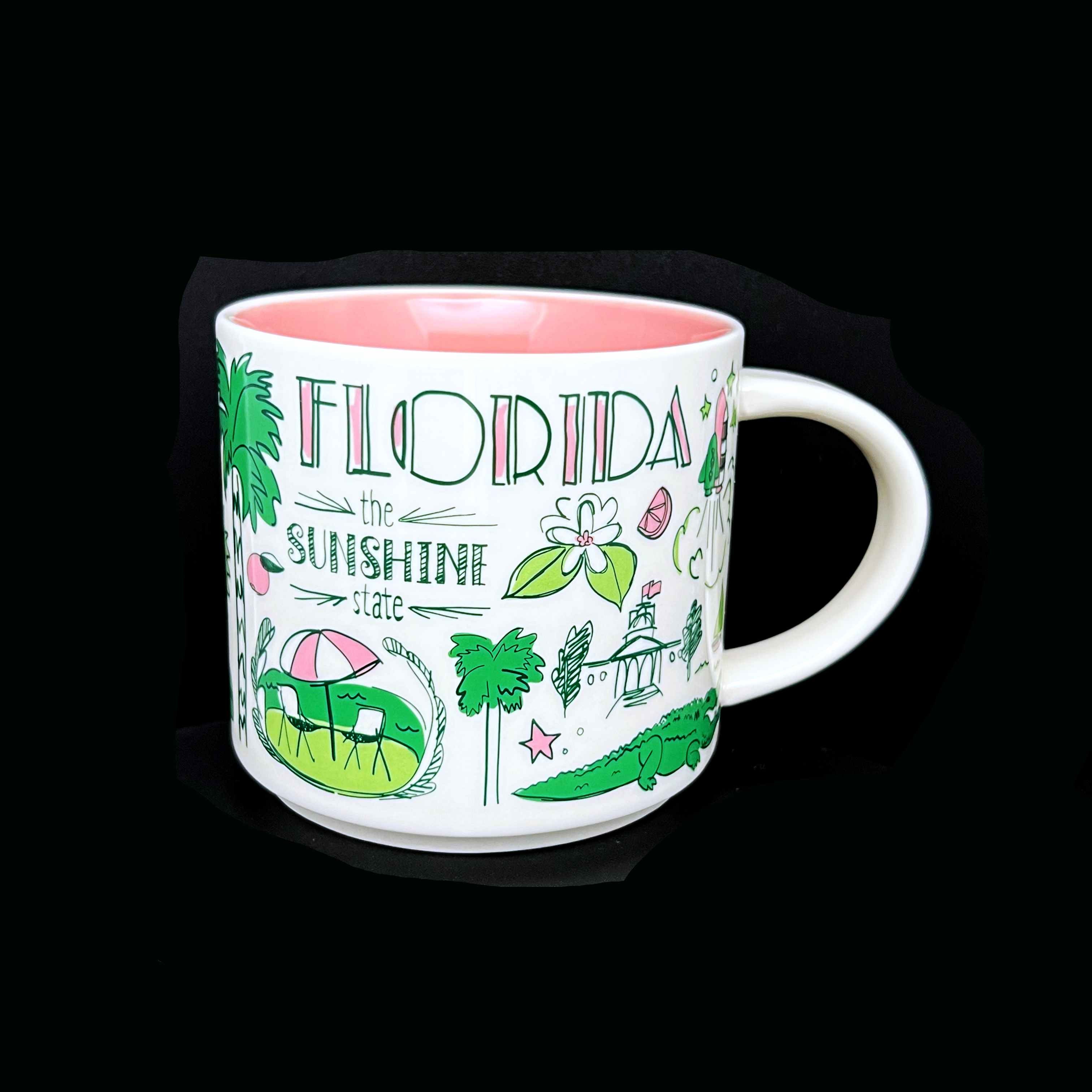 Starbucks Coffee Kaffee Tasse Tee Becher Bilder Motive Collectibles Cup Mug, Florida