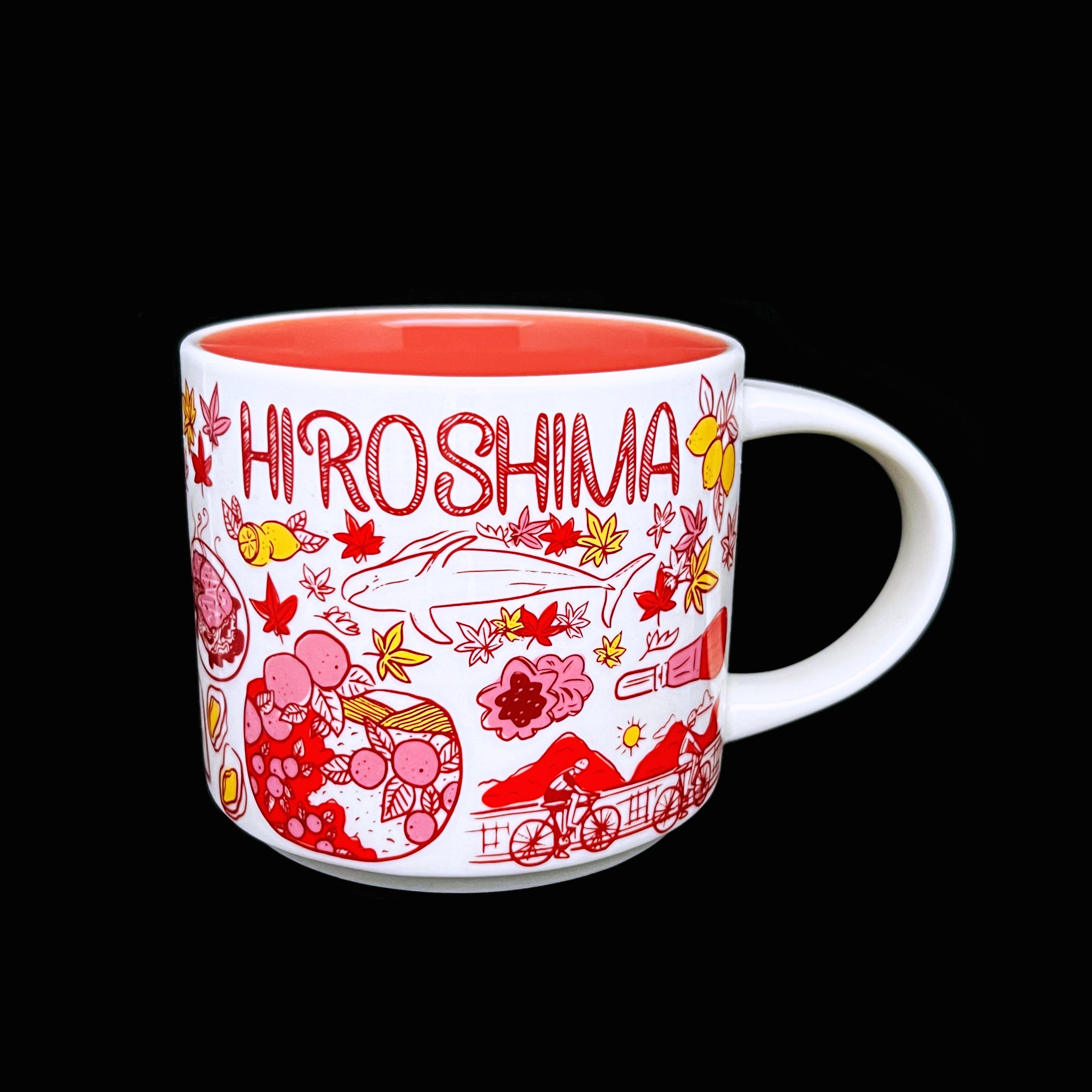 Starbucks Coffee Kaffee Tasse Tee Becher Bilder Motive Collectibles Cup Mug, Hiroschima