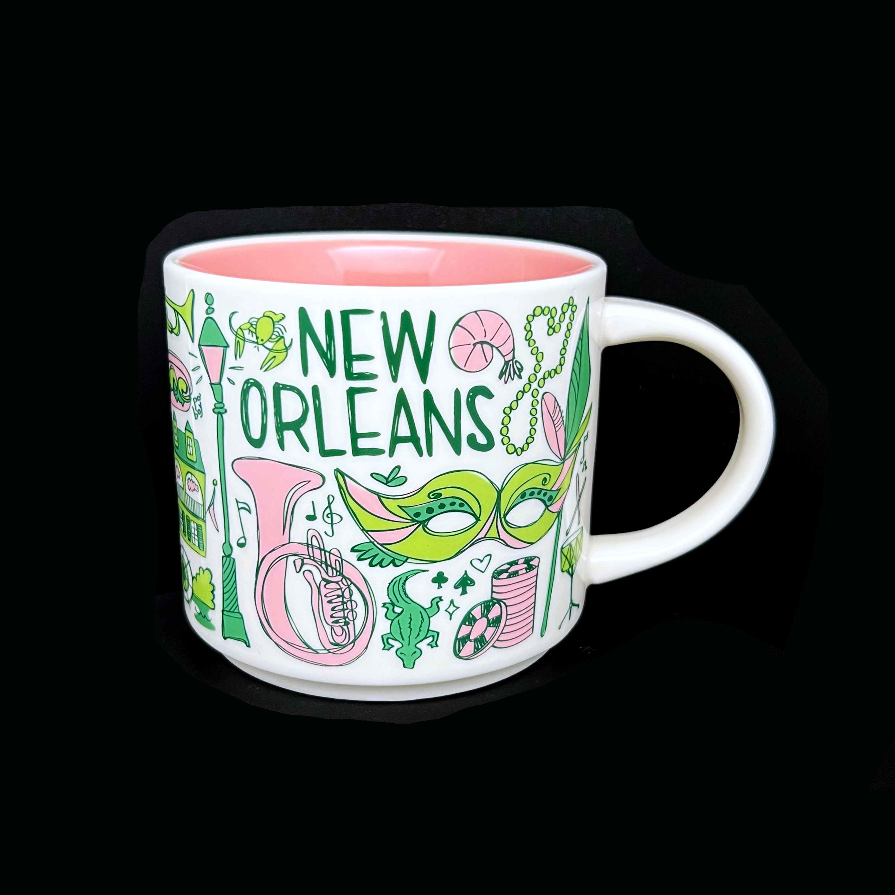 Starbucks Coffee Kaffee Tasse Tee Becher Bilder Motive Collectibles Cup Mug, New Orleans