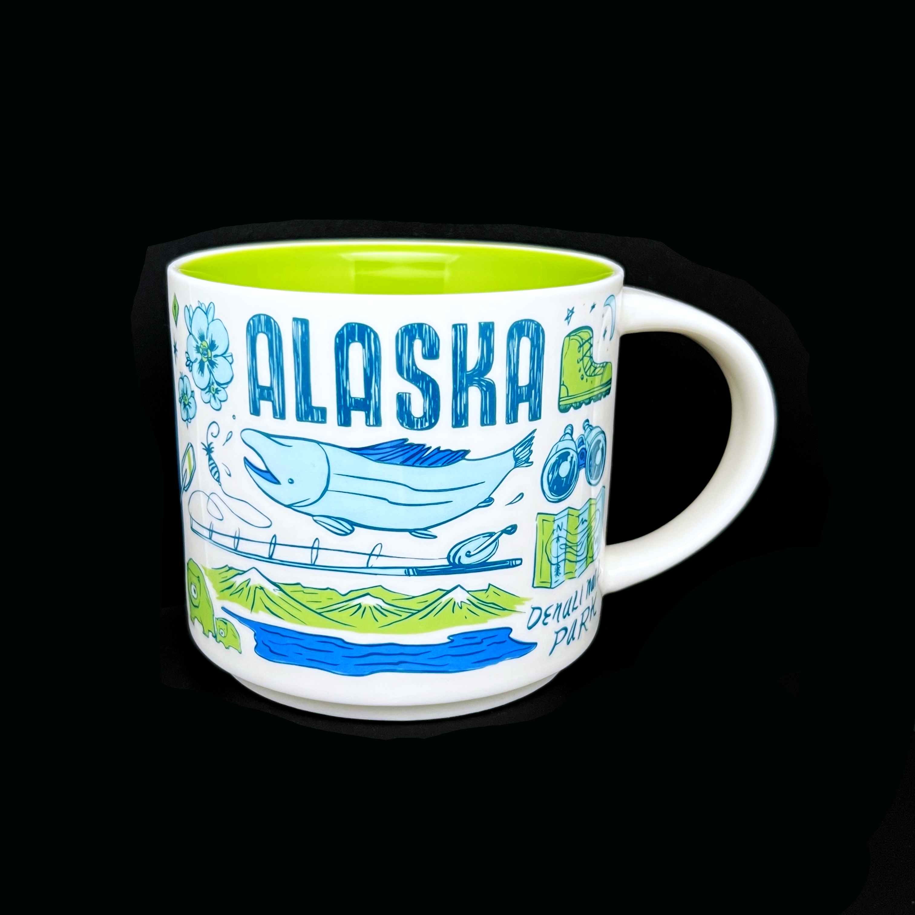 Starbucks 🇺🇸 ALASKA State Kaffee Tasse - The Coffee Mug Shop