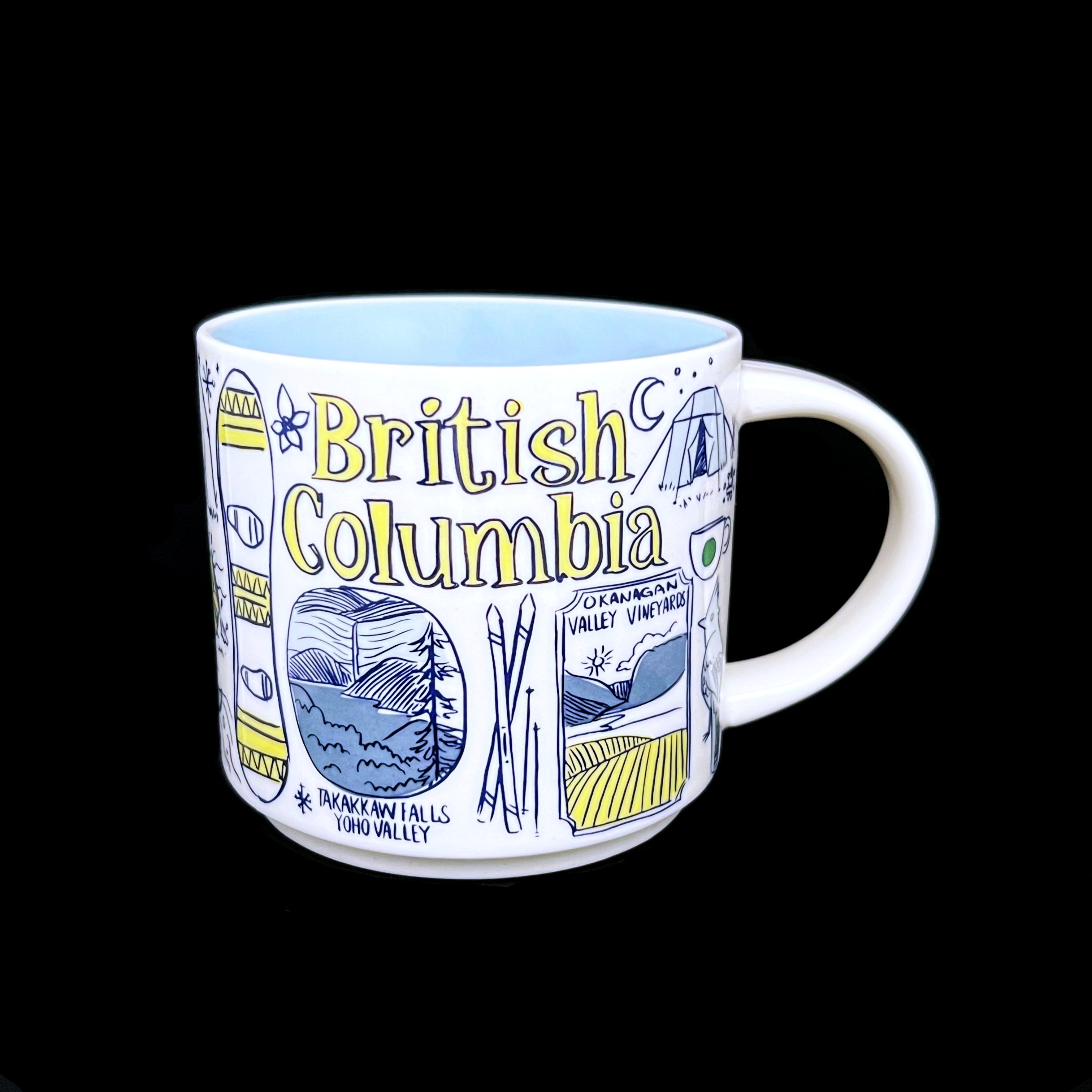 Starbucks 🇨🇦 BRITISH COLUMBIA Province Kaffee Tasse - The Coffee Mug Shop