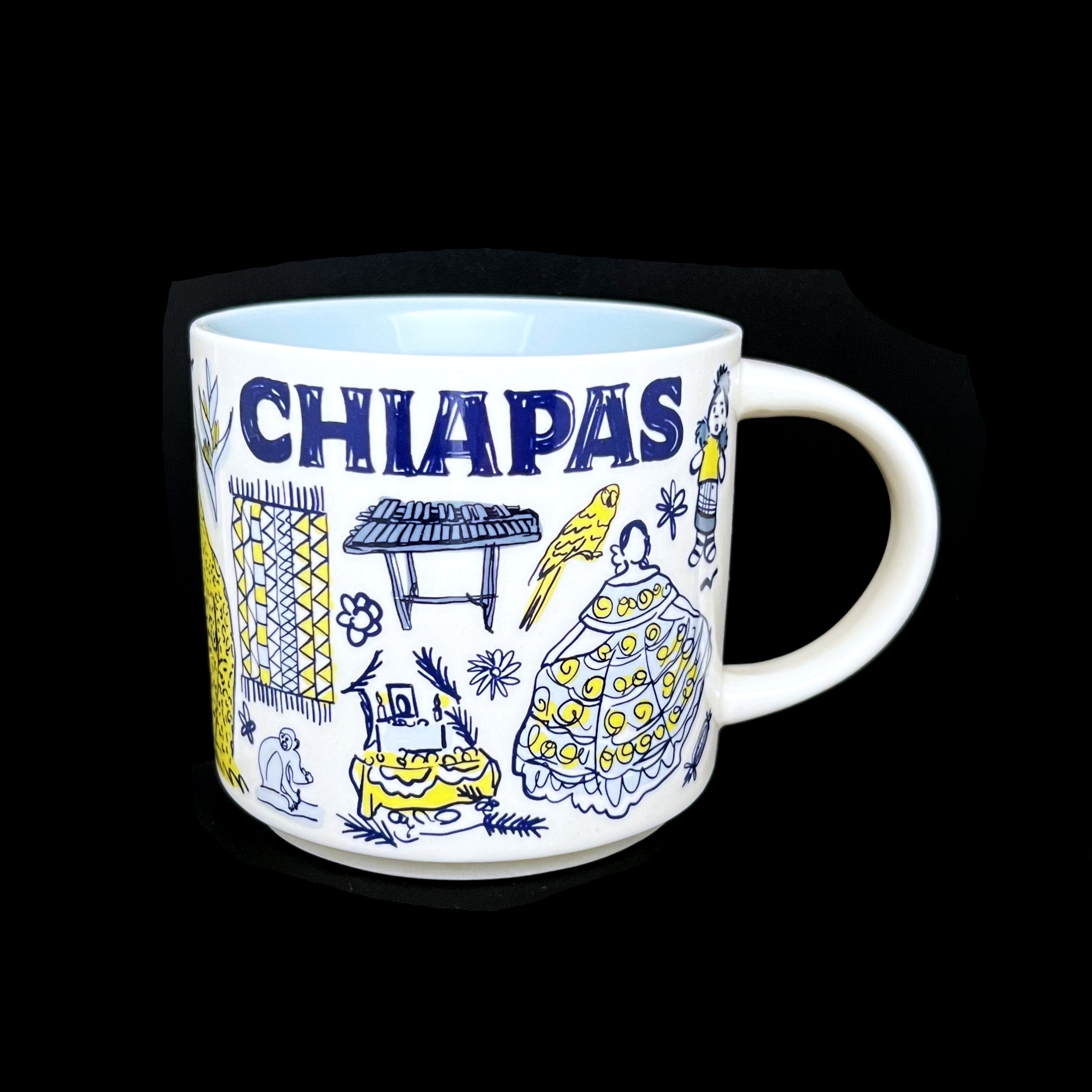 Starbucks 🇲🇽 CHIAPAS City Kaffee Tasse - The Coffee Mug Shop