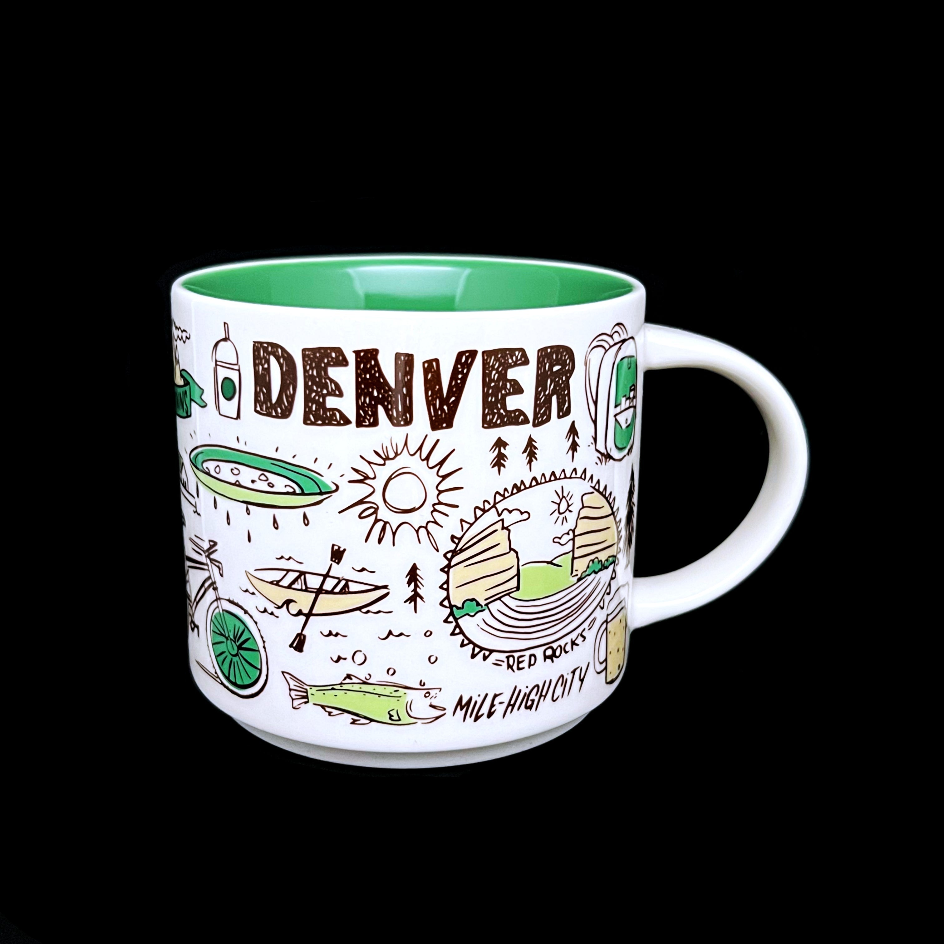 Starbucks 🇺🇸 DENVER City Kaffee Tasse - The Coffee Mug Shop