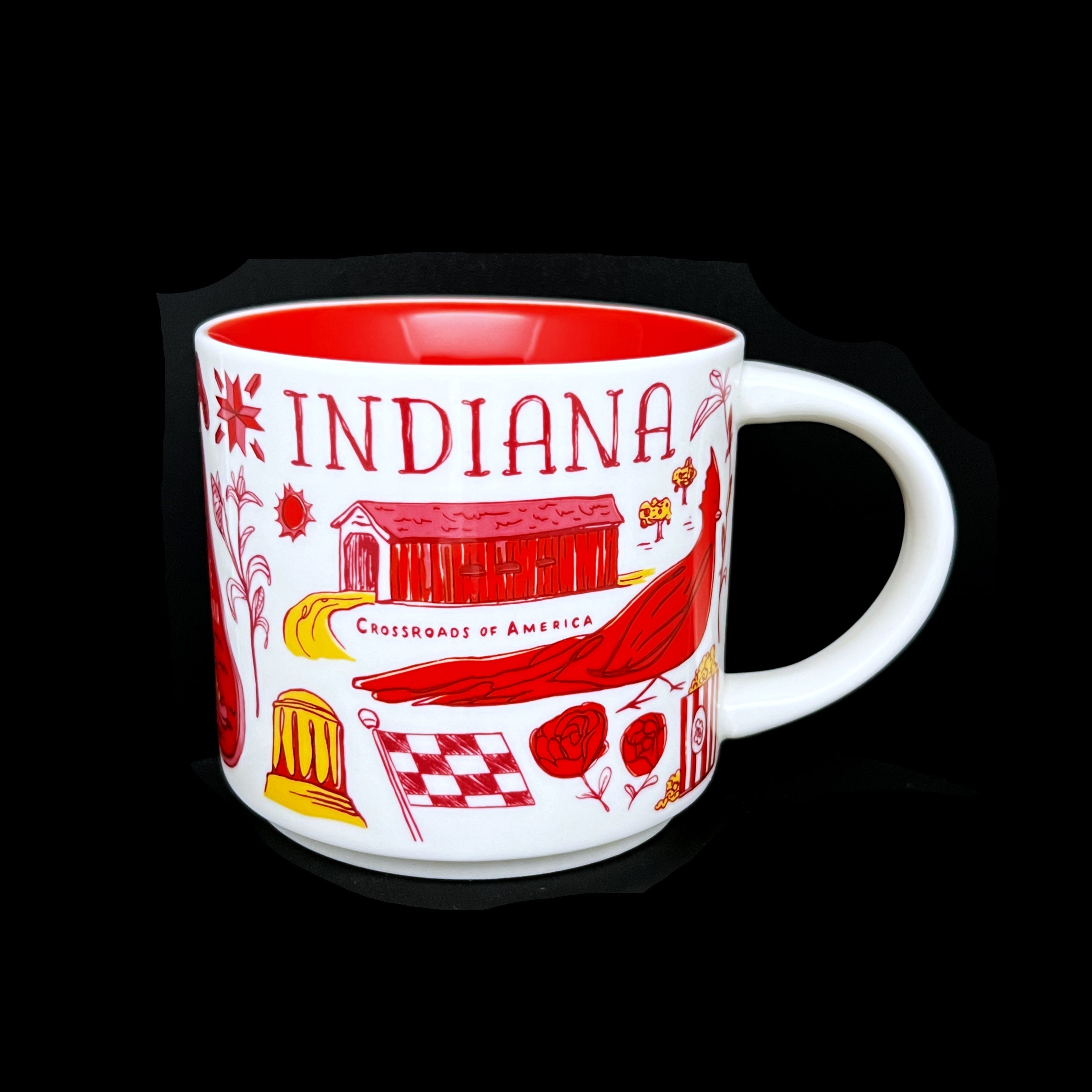 Starbucks 🇺🇸 INDIANA State Kaffee Tasse - The Coffee Mug Shop