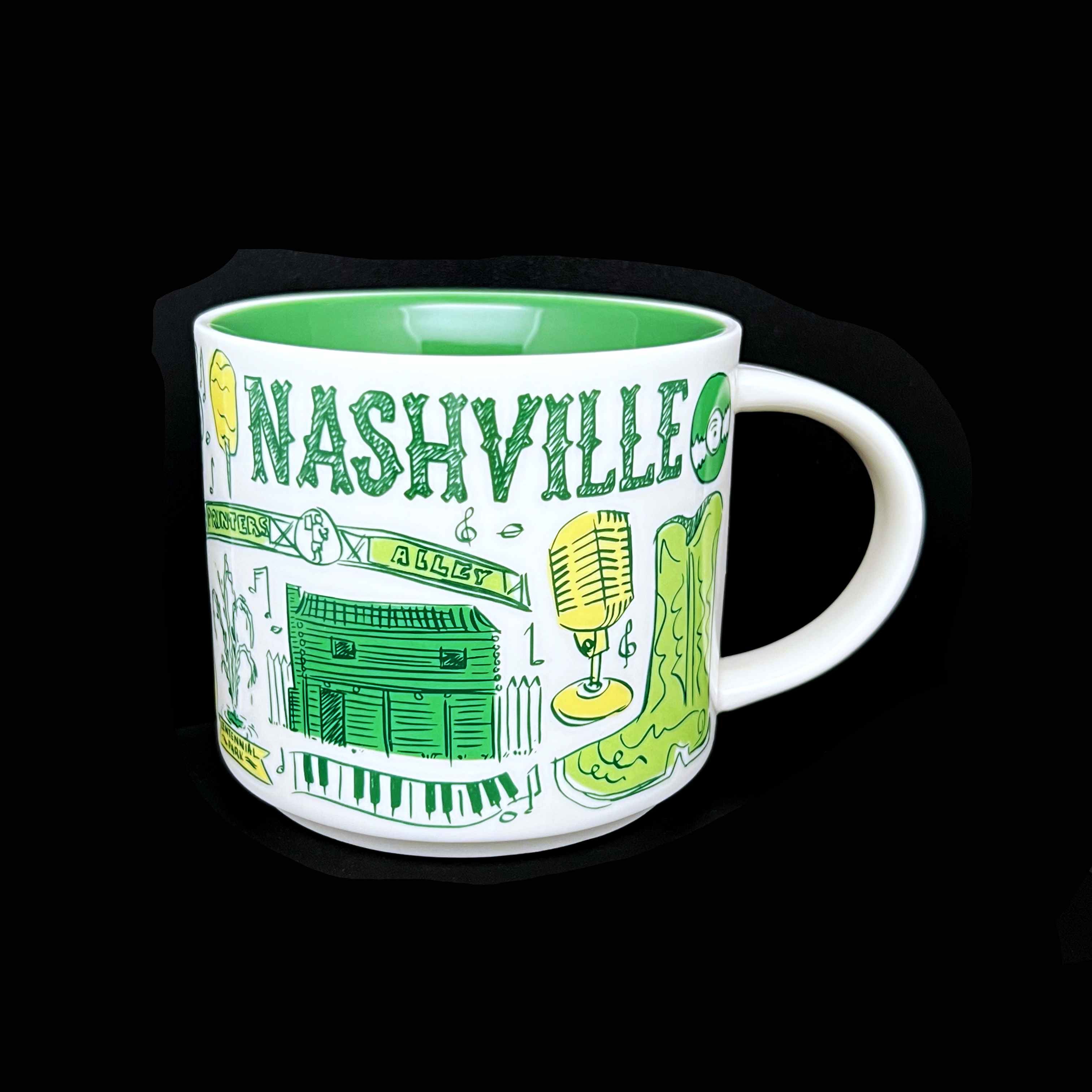 Starbucks 🇺🇸 NASHVILLE City Kaffee Tasse - The Coffee Mug Shop