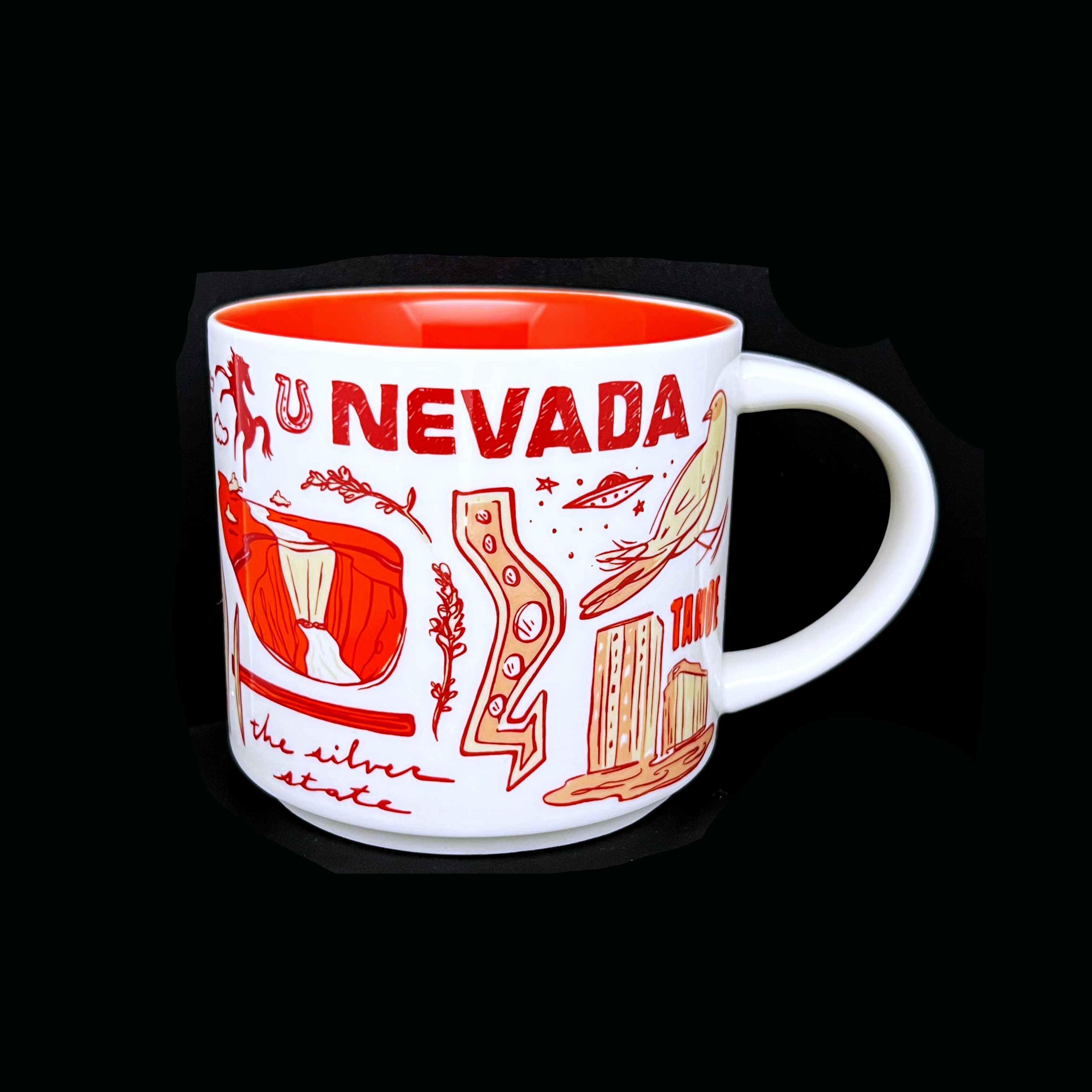 Starbucks 🇺🇸 NEVADA (V.1) State Kaffee Tasse - The Coffee Mug Shop