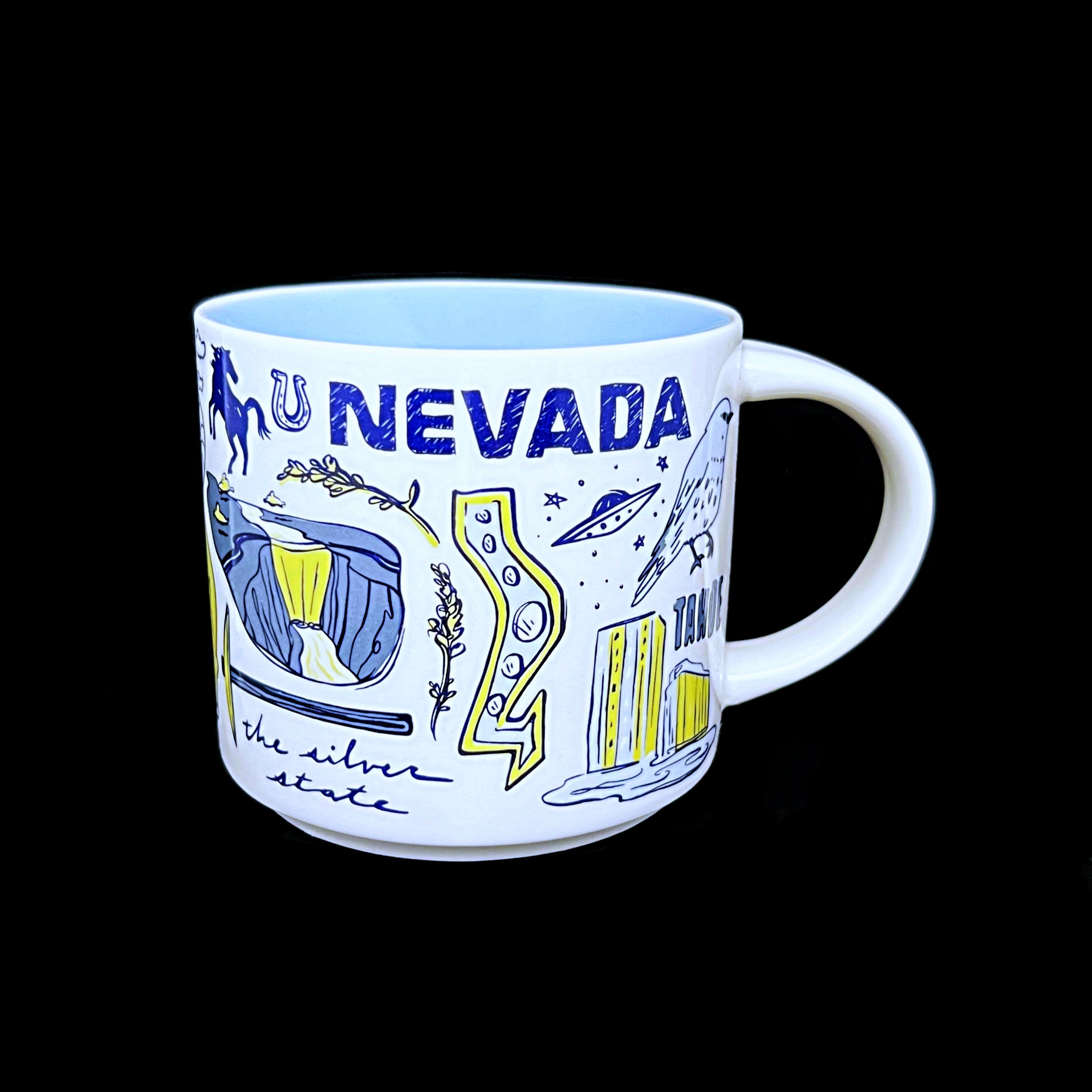 Starbucks 🇺🇸 NEVADA (V.2) State Kaffee Tasse - The Coffee Mug Shop