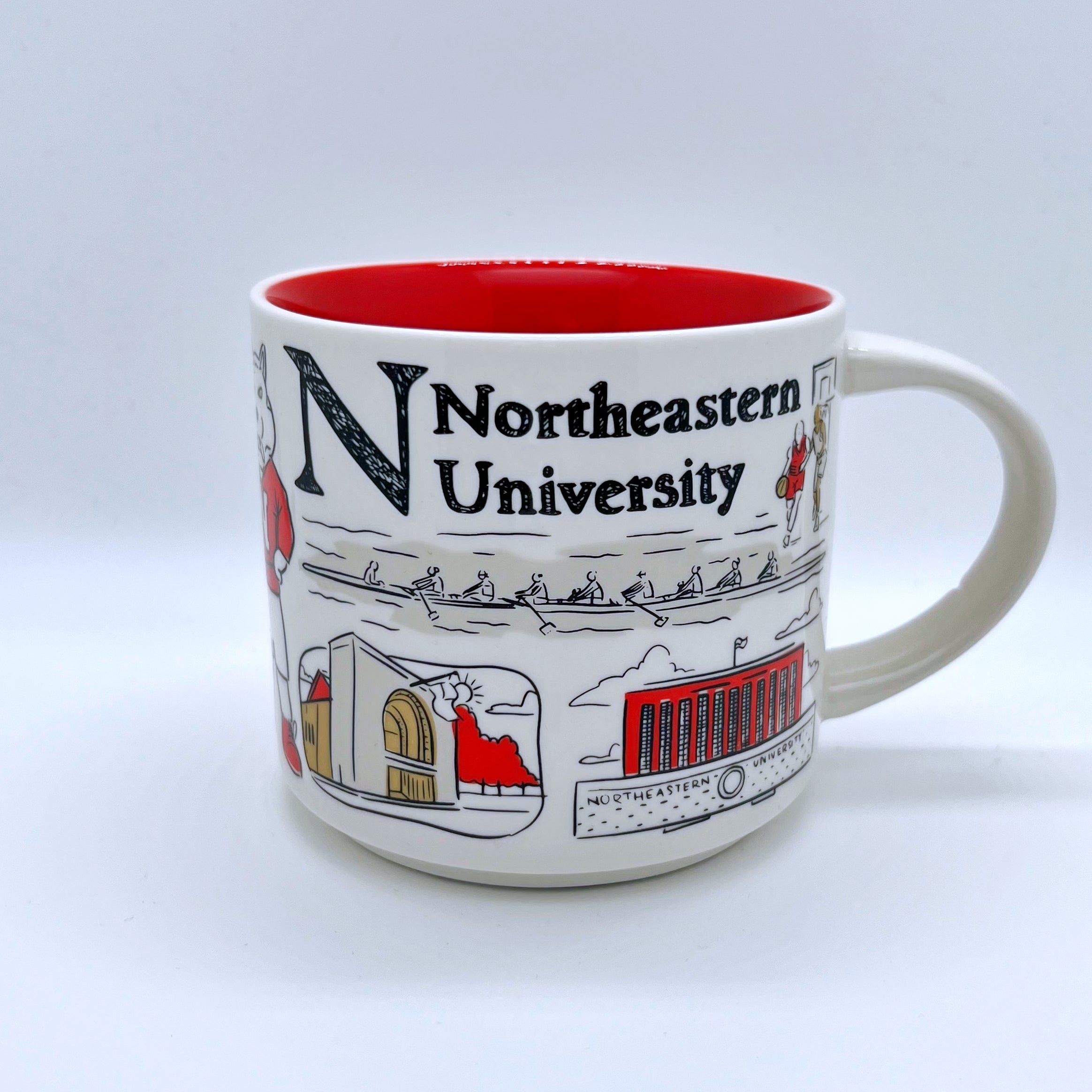 Starbucks 🇺🇸 Northeastern University Kaffee Tasse - The Coffee Mug Shop