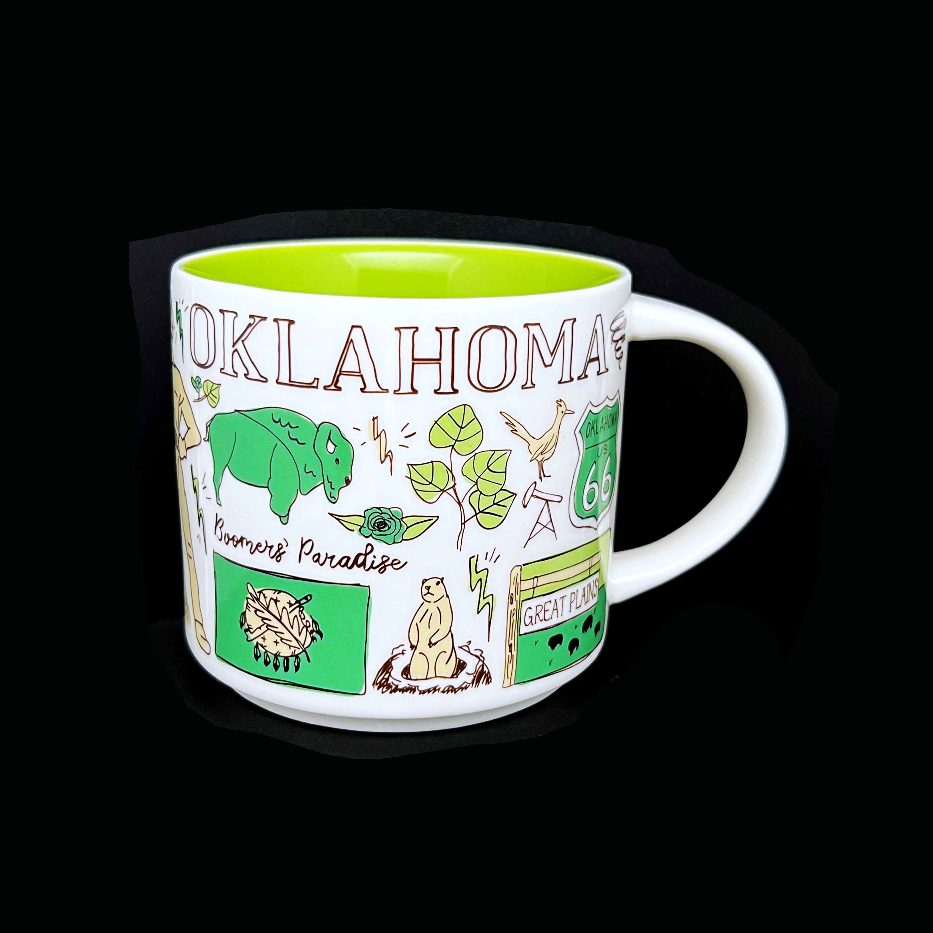 Starbucks 🇺🇸 OKLAHOMA State Kaffee Tasse - The Coffee Mug Shop
