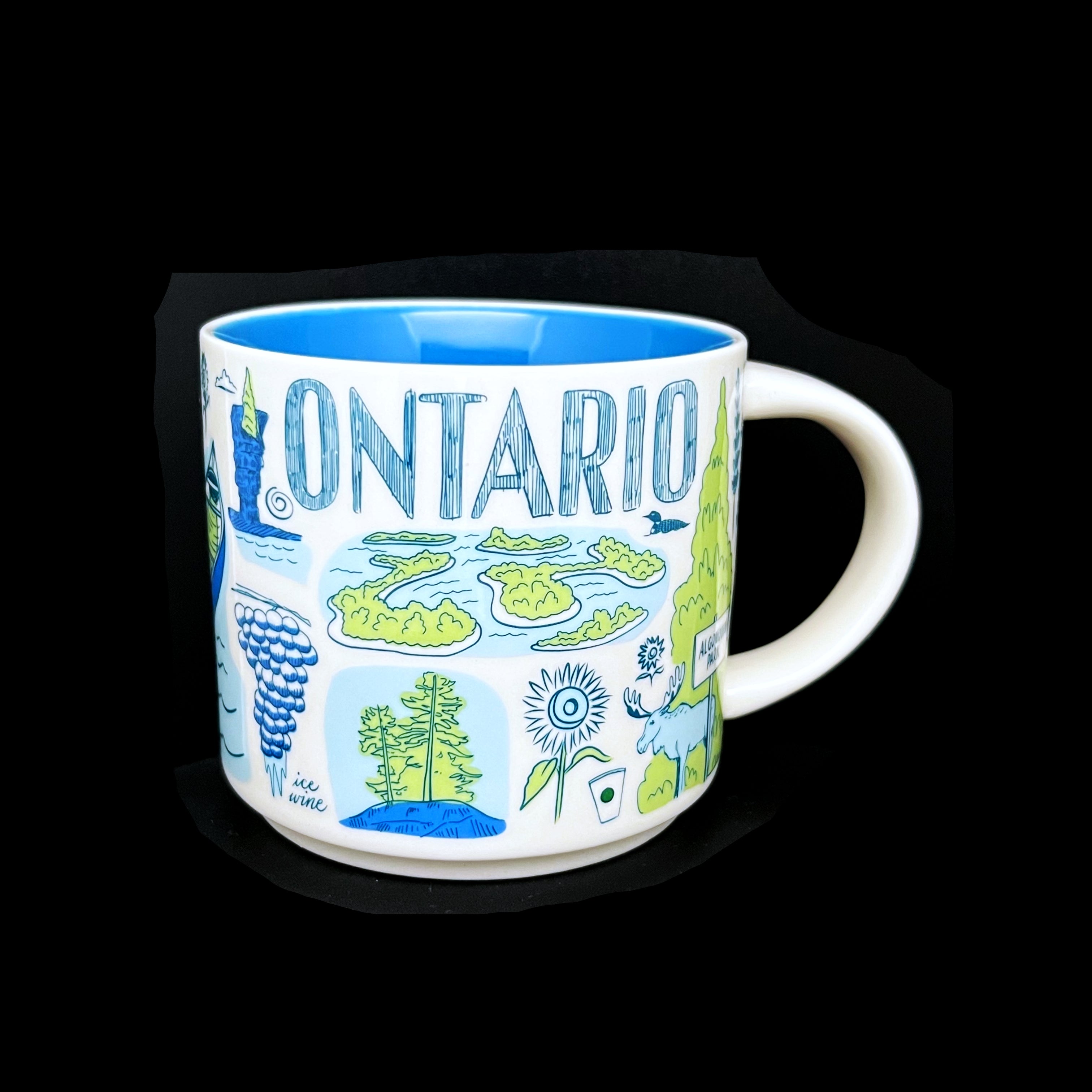 Starbucks 🇨🇦 ONTARIO (V.1) City Kaffee Tasse - The Coffee Mug Shop