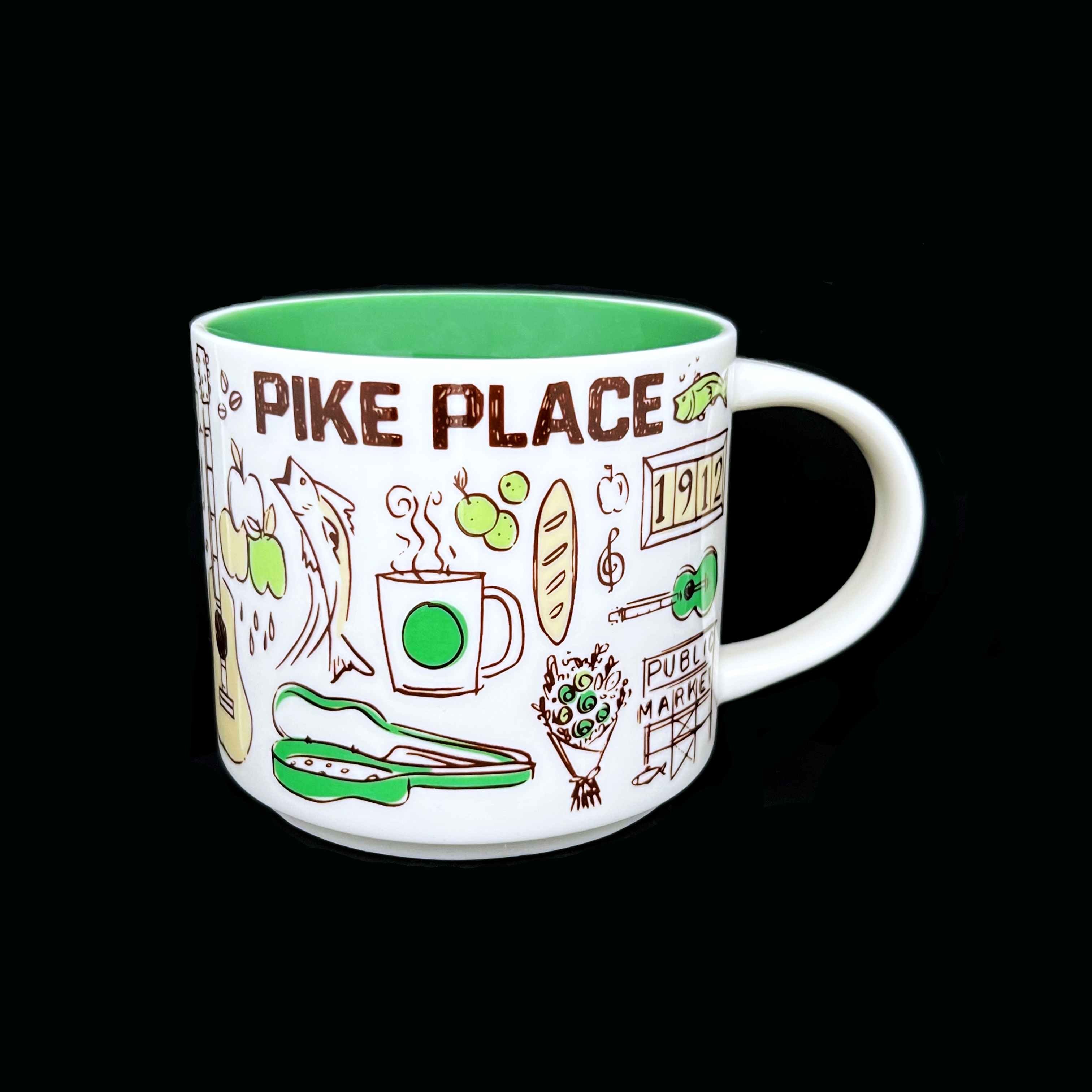 Starbucks 🇺🇸 PIKE PLACE (V.1) Market Kaffee Tasse - The Coffee Mug Shop