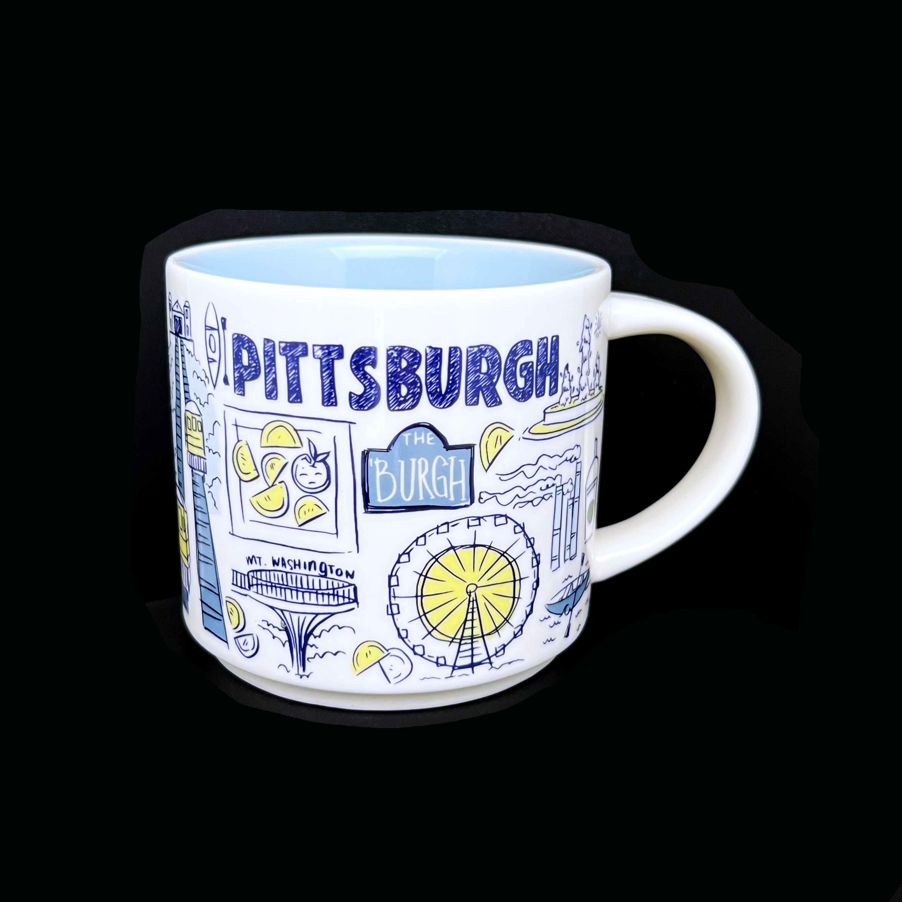 Starbucks 🇺🇸 PITTSBURGH City Kaffee Tasse - The Coffee Mug Shop