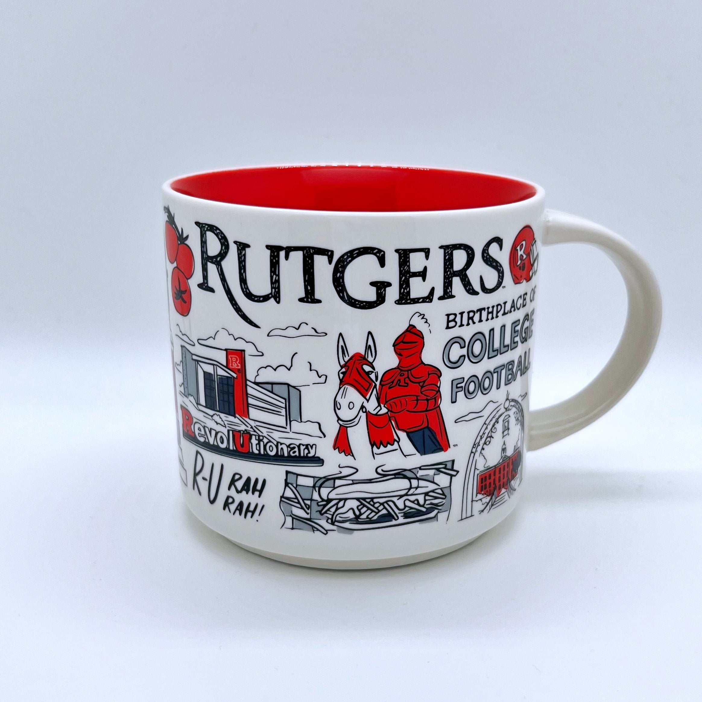 Starbucks 🇺🇸 Rutgers University Kaffee Tasse - The Coffee Mug Shop