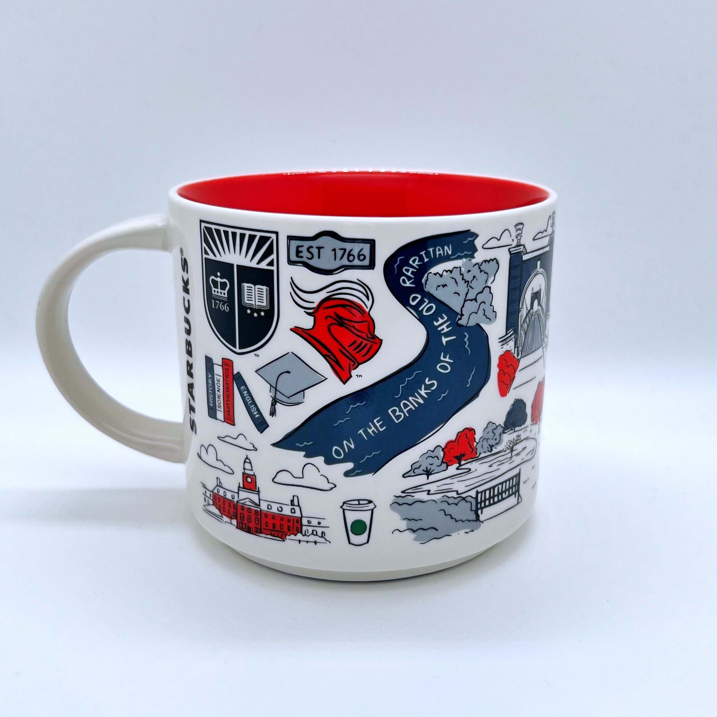 Starbucks 🇺🇸 Rutgers University Kaffee Tasse - The Coffee Mug Shop
