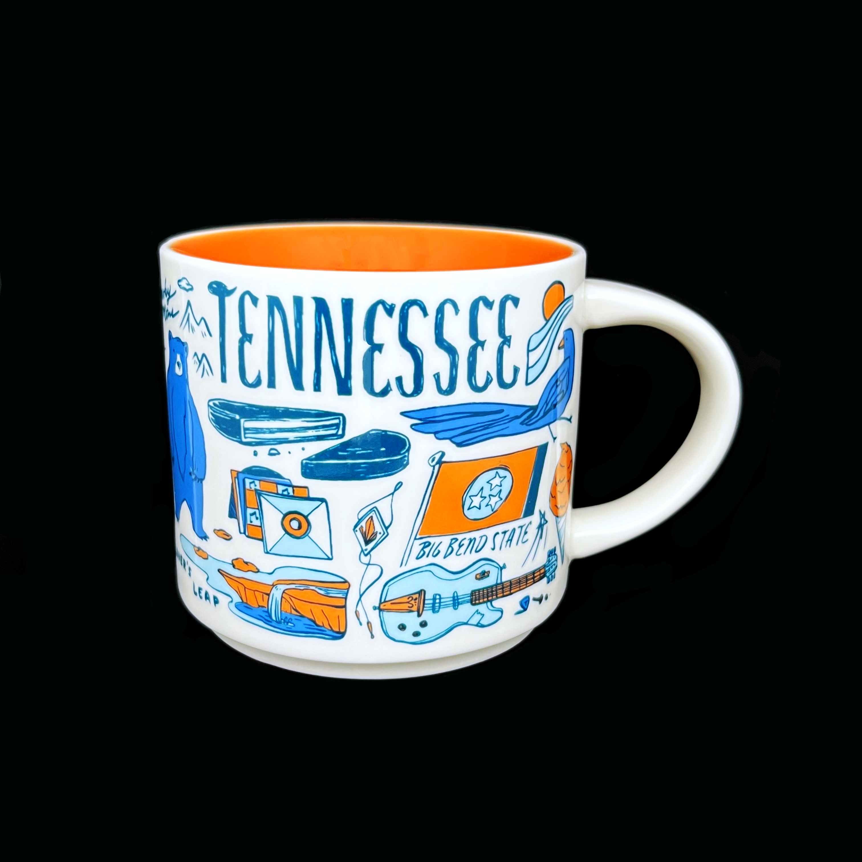 Starbucks 🇺🇸 TENNESSEE State Kaffee Tasse - The Coffee Mug Shop
