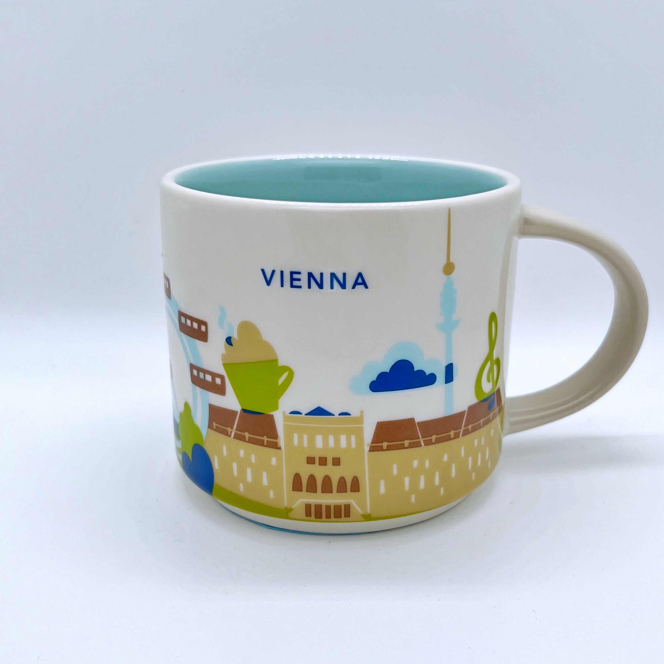 Starbucks 🇦🇹 VIENNA V.1 City Kaffee Tasse - The Coffee Mug Shop