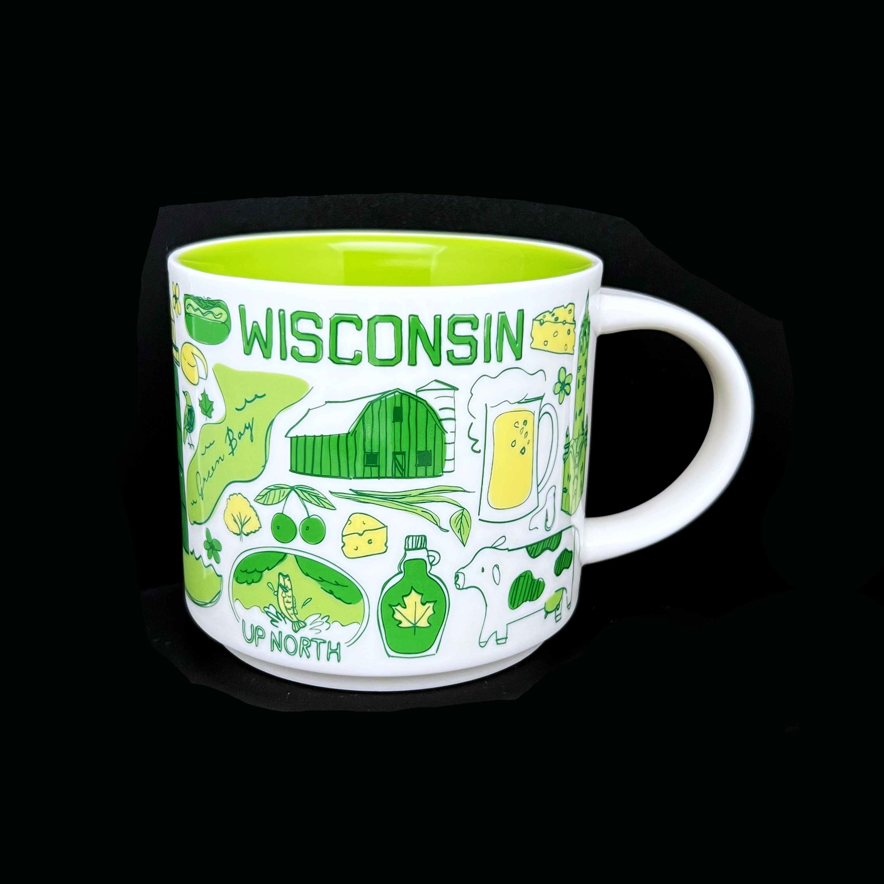 Starbucks 🇺🇸 WISCONSIN State Kaffee Tasse - The Coffee Mug Shop